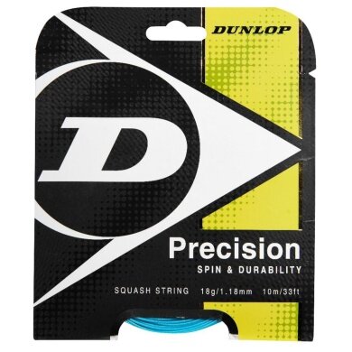 Nawleczka z naciągiem do squasha Dunlop Precision niebieski