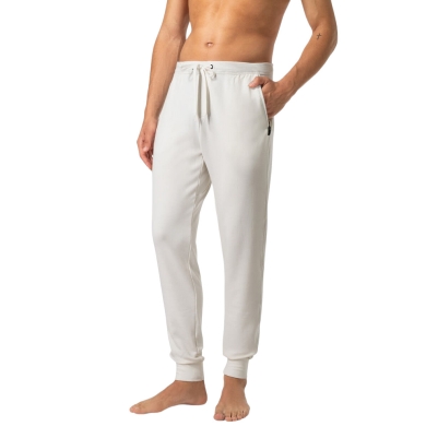 super natural Spodnie dresowe Everyday Sweatpants (Mieszanka Merino) długie białe męskie