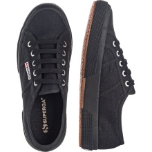 Superga Sneaker Cotu Classic 2750 czarny/brązowy damski