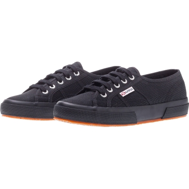 Superga Sneaker Cotu Classic 2750 czarny/brązowy damski