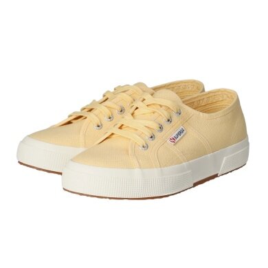 Superga Sneaker Cotu Classic 2750 żółty/biały/brązowy Damski