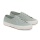 Superga Sneaker Cotu Classic 2750 jasnoszary/zielony damski