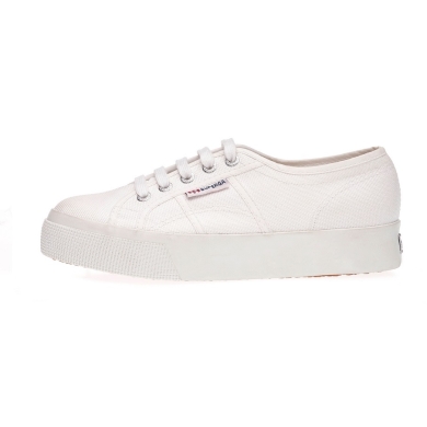 Superga Sneaker Cotu Plateau 2730 biały damski