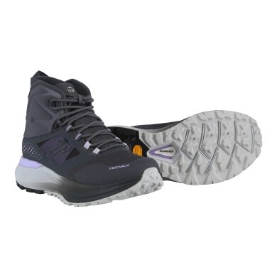 Tecnica Buty trekkingowe Agate S MID GTX (wodoodporne, syntetyczne, Speed-Hiking) szare/lawendowe damskie