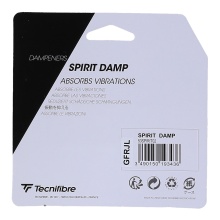 Tecnifibre Tłumik drgań Spirit Damp (Nigdy/Nie poddawaj się) zielony - 2 sztuki