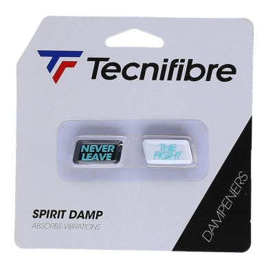 Tecnifibre Tłumik drgań Spirit Damp (Never Leave/The Fight) - 2 sztuki