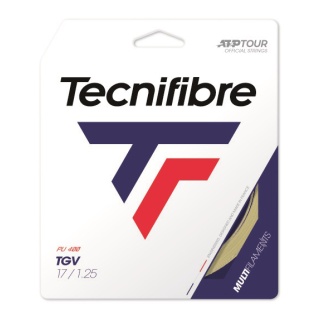 Tecnifibre Sznur tenisowy TGV (Ochrona ramion+Dotyk) naturalny 12m Zestaw