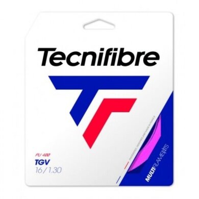 Tecnifibre Sznur tenisowy TGV (Ochrona ramion + Dotyk) różowy 12m Zestaw