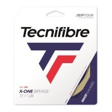 Tecnifibre Sznur tenisowy X-One Biphase (Touch+Power) naturalny 12m Zestaw