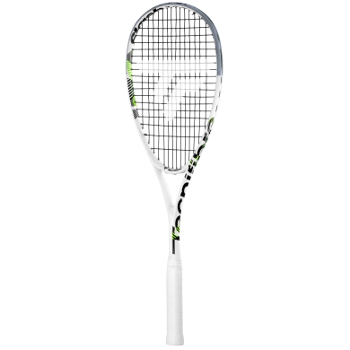 Tecnifibre Rakieta do squasha Slash (135g/wyważona) biała - naciągnięta -