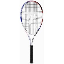 Tecnifibre dziecięca rakieta tenisowa T-Fight Club 25in/235g (9-12 lat) biała - naciągnięta -