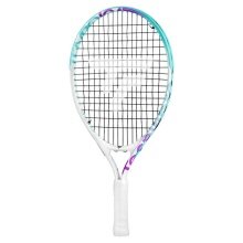 Tecnifibre dziecięca rakieta tenisowa Tempo Iga 19in/166g (2-4 lata) 2025 biała/fioletowa - naciągnięta -