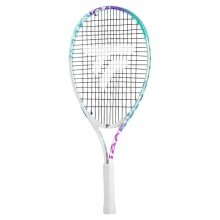 Tecnifibre dziecięca rakieta tenisowa Tempo Iga 23in/200g (6-9 lat) 2025 biała/fioletowa - naciągnięta -