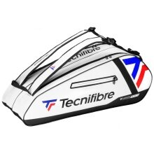 Torba na rakiety tenisowe Tecnifibre Tour Endurance (torba na rakiety, 2 główne komory) 2025 biała 6-sztukowa