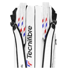 Torba na rakiety tenisowe Tecnifibre Tour Endurance (torba na rakiety, 2 główne komory) 2025 biała 6-sztukowa