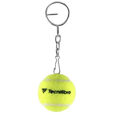 Tecnifibre breloczek mini piłka tenisowa 4cm żółta - 1 sztuka