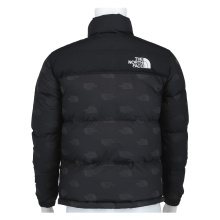 Kurtka Zimowa The North Face Junior Printed 1996 Retro Nuptse czarna dziecięca