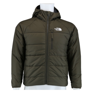 Kurtka Zimowa The North Face Junior Reversible Perrito ciemnozielona dla dzieci