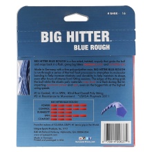 Tourna Sznur tenisowy Big Hitter blue Rough niebieski 12m Zestaw