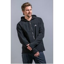 Tatonka Softshell Jacket Cesi Hooded (wiatrproof, oddychająca) czarna męska