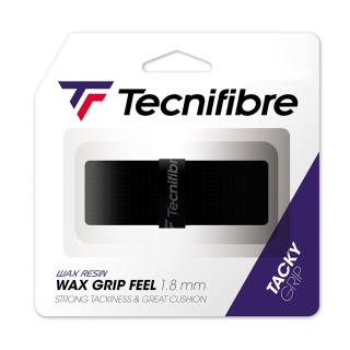 Tecnifibre Basisband Wax Feel Grip 1.8mm czarny - 1 sztuka