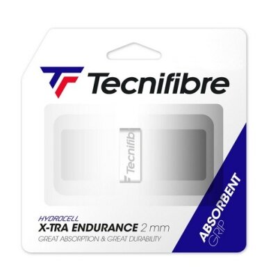 Tecnifibre Taśma bazowa X-Tra Endurance 2.0mm biała