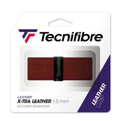 Tecnifibre Basisband X-Tra Leather 1.5mm brązowy