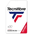 Tecnifibre Overgrip Players Pro Feel 0.6mm (absorpcja potu) biały - 30 sztuk w opakowaniu