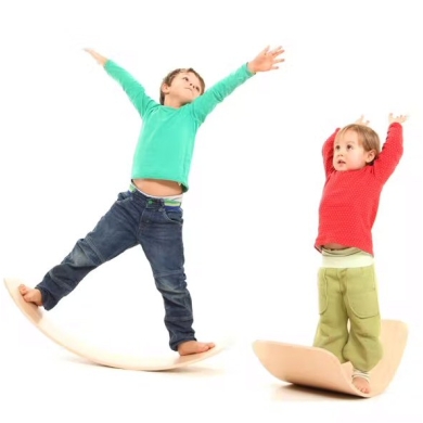 TicToys das.Brett Balance Board z drewna bukowego lakierowane - 1 sztuka