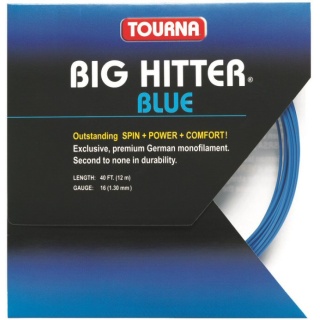 Tourna Sznur tenisowy Big Hitter niebieski 12m Zestaw