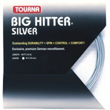 Tourna struna tenisowa Big Hitter srebrna 12m zestaw