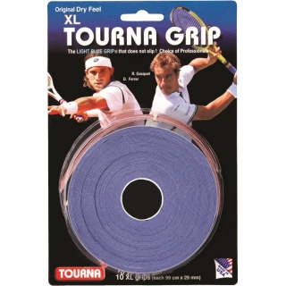 Tourna Overgrip Grip XL 0.45mm niebieski 10 sztuk