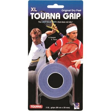 Tourna Overgrip Grip XL 0.45mm niebieski 3 szt.