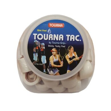 Tourna Overgrip Tac biały 36 sztuk w pudełku