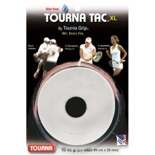 Tourna Overgrip Tac XL biały 10 sztuk na rolce