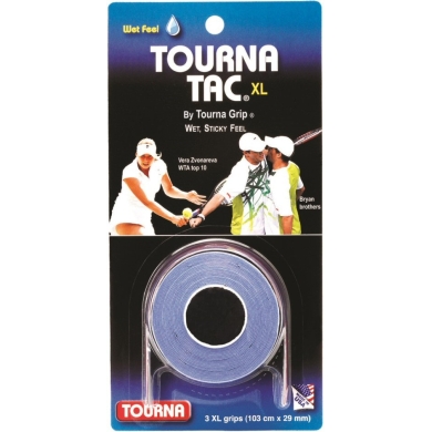 Tourna Overgrip Tac XL 0.55mm niebieski 3 szt.