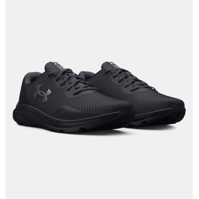 Buty biegowe Under Armour Charged Pursuit 3 czarne/srebrne damskie