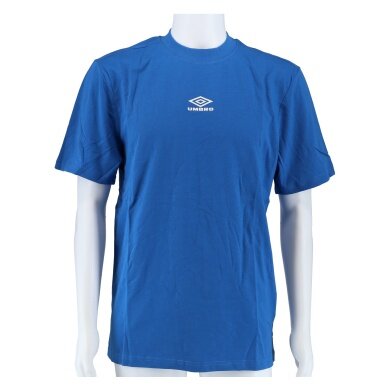 umbro T-shirt rekreacyjne Diamond Small Logo Tee (bawełna) niebieski/biały męski