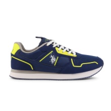 U.S. Polo Assn. Sneaker NOBIL004M-BLU niebiesko/żółty męski