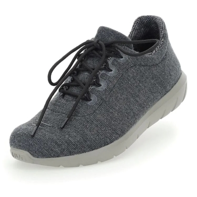 UYN Sneaker-Buty biegowe Living Cloud (wełna merino, lekkie i komfortowe) ciemnoszary melange Damskie