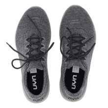 UYN Sneaker-Buty biegowe Living Cloud (wełna merino, lekkie i komfortowe) ciemnoszary melange Damskie