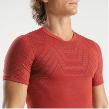 UYN Sport-Tshirt Terracross Shirt z poduszką Shouldercell Knit (Support Fit) Krótki rękaw 2024 czerwony Mężczyźni