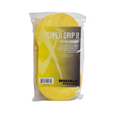 Völkl Super Grip II Overgrip 30 sztuk żółty