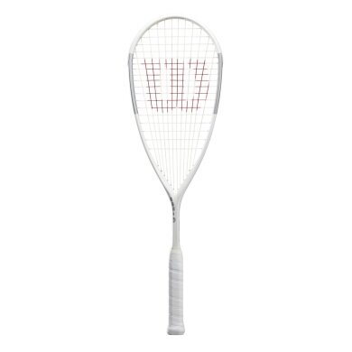 Wilson Rakieta do Squasha Tempest Lite (134g) biało/srebrna - naciągnięta -