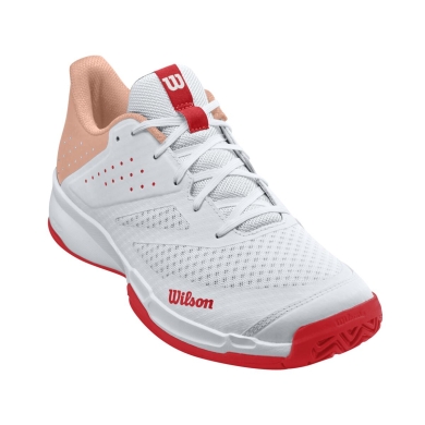 Wilson Buty tenisowe Kaos Stroke 2.0 Allcourt/Amortyzacja 2024 białe/czerwone Damskie