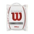 Wilson Overgrip Pro Perforowany 0.55mm biały 12 sztuk w opakowaniu