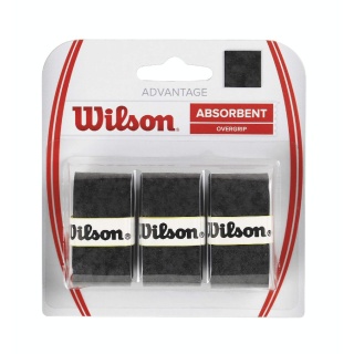 Wilson Overgrip Advantage 0.55mm czarny 3 szt.