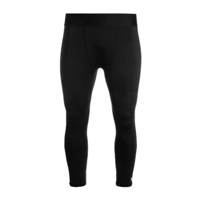 Wilson Spodnie sportowe Fundamentals Compression Tight 3/4 czarne męskie