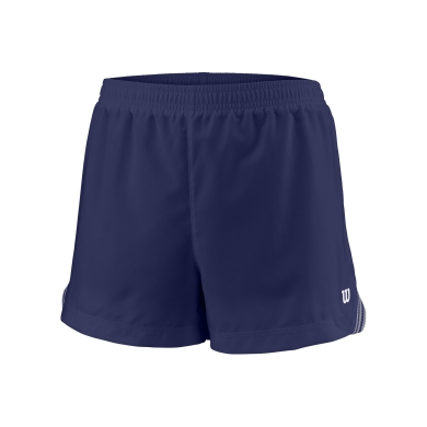 Wilson Spodenki tenisowe Short Team 3.5 ciemnoniebieskie dziewczęce