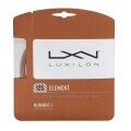 Luxilon Sznur tenisowy Element (Trwałość+Dotyk) brązowy 12m Zestaw